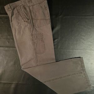 Columbia Sportswear mens gray cargo pants sz 34w,32l
